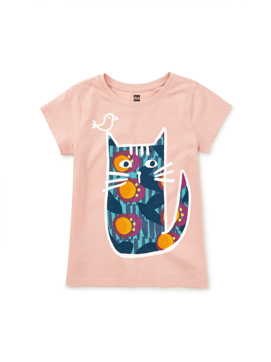 Tea Collection Passion Fruit Cat Graphic Tee