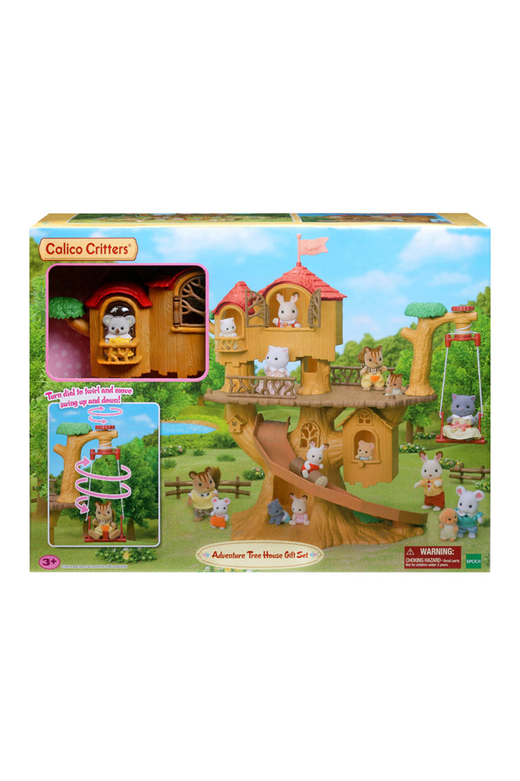 Calico critters Adventure tree house gift sold set