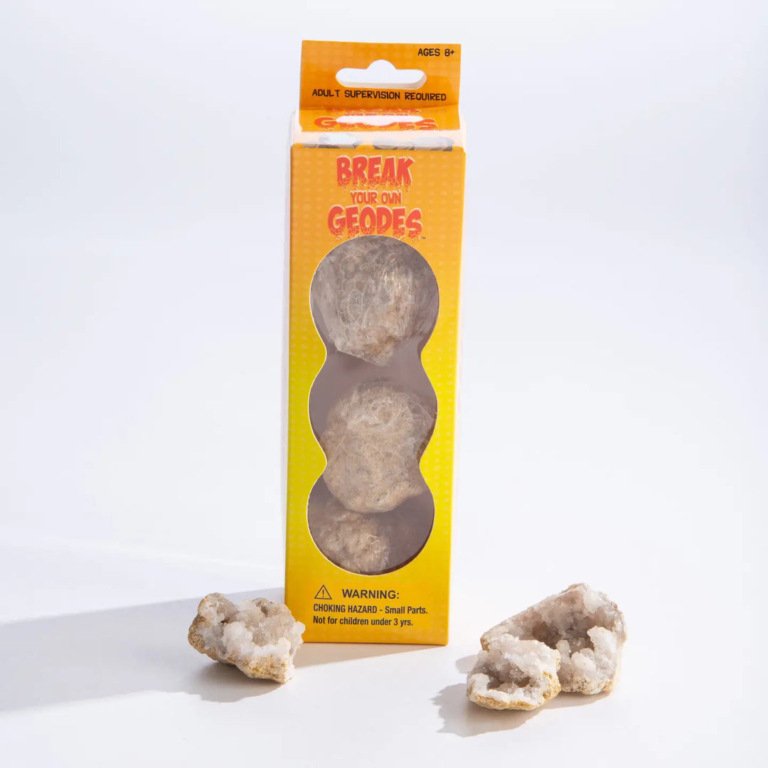 GeoCentral 3 Piece Break-Your-Own Moroccan Geodes Kit