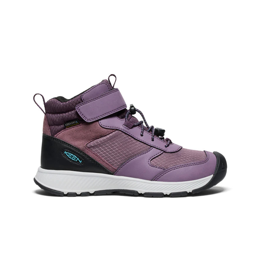 Keen Little Kids Skua Waterproof Boot Black Plum Plum Perfect 13