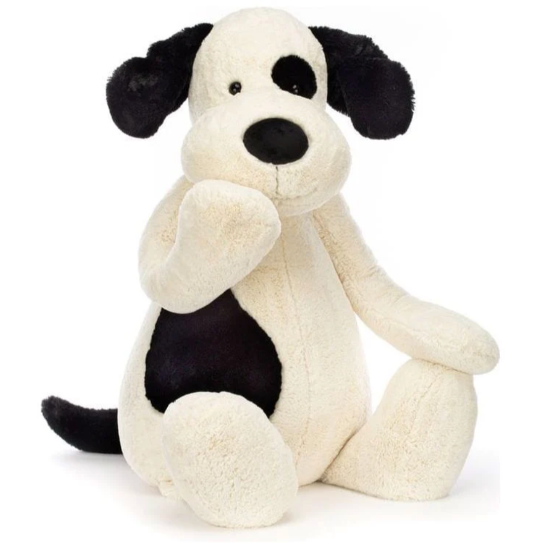 Bashful Black & Cream Puppy Gigantic