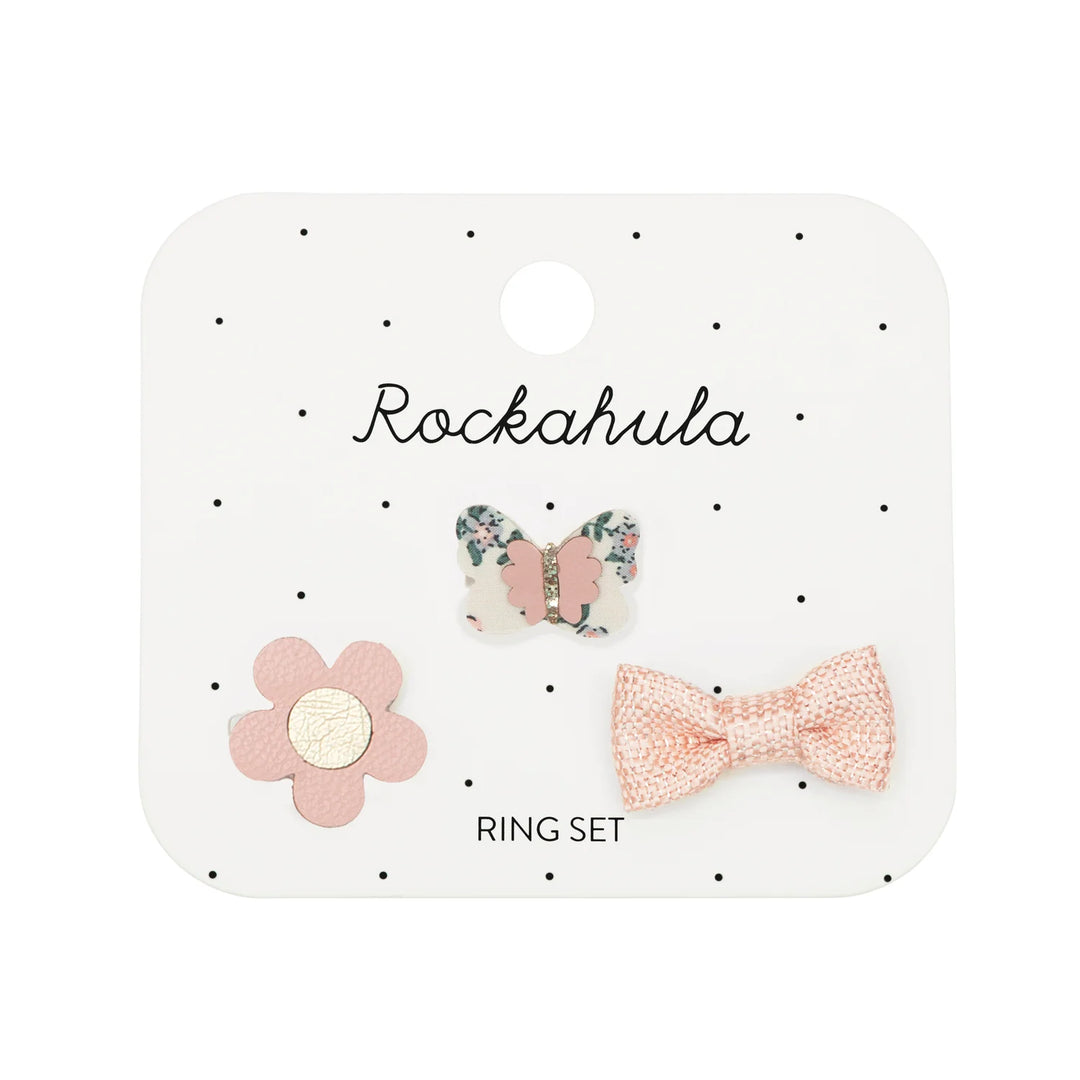 Rockahula Flora Butterfly Ring Set
