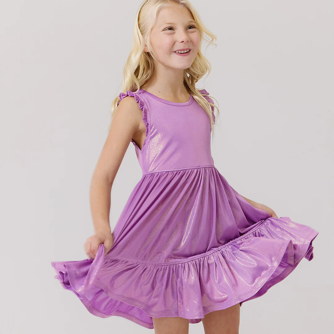 open lace back dress Pink Chicken Girls’ Winnie Dress main image 1