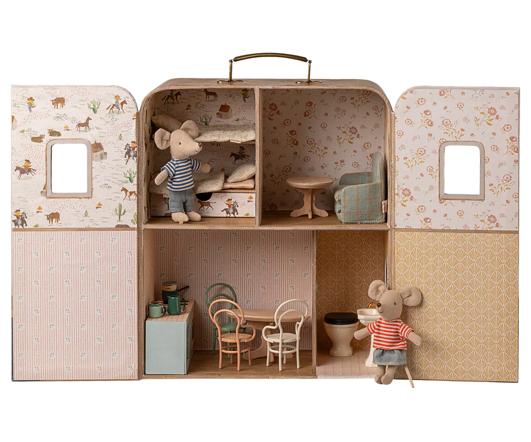 Maileg SuitCasa Mouse House Bundle