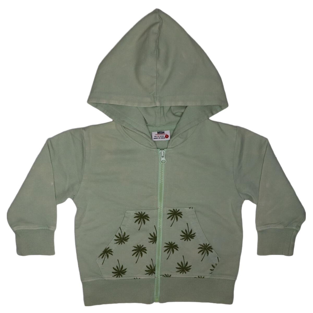 Mish Zip Hoodie Enzyme Palm