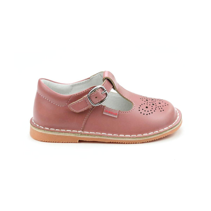 L'amour Ollie T-strap Maryjane - Vintage Rose