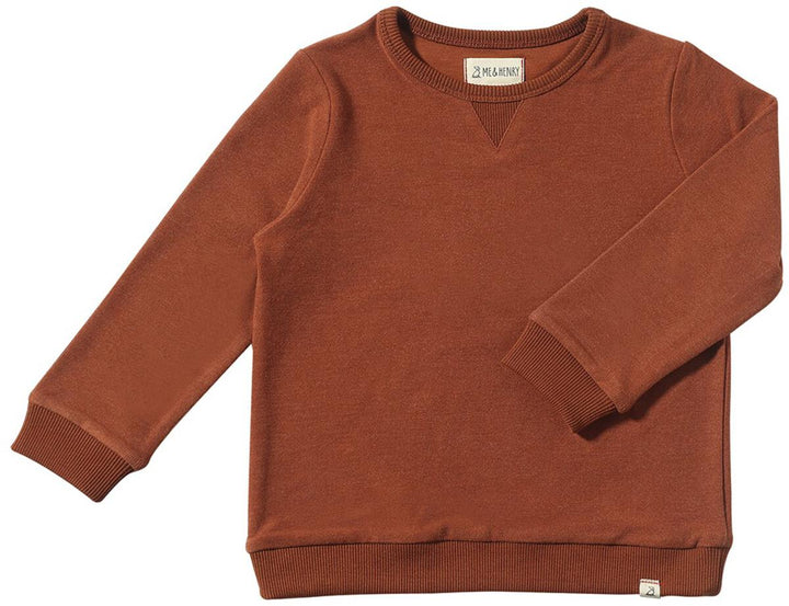 Me & Henry Tarquin Sweatshirt - Rust Cosy