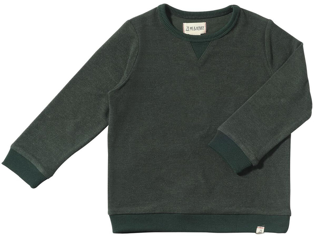 Me & Henry Tarquin Sweatshirt - Forest Cosy