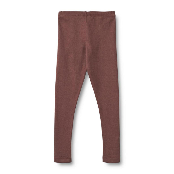 Wheat Organic Maddie Rib Leggings - Eggplant