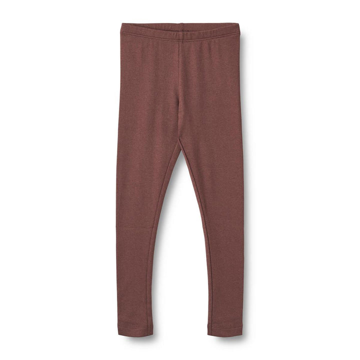 Wheat Organic Maddie Rib Leggings - Eggplant