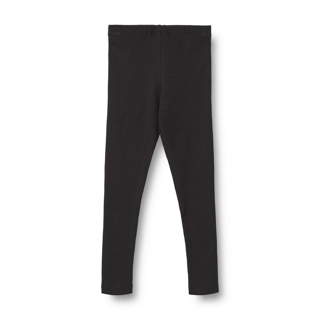 Wheat Organic Rib Leggings - Black