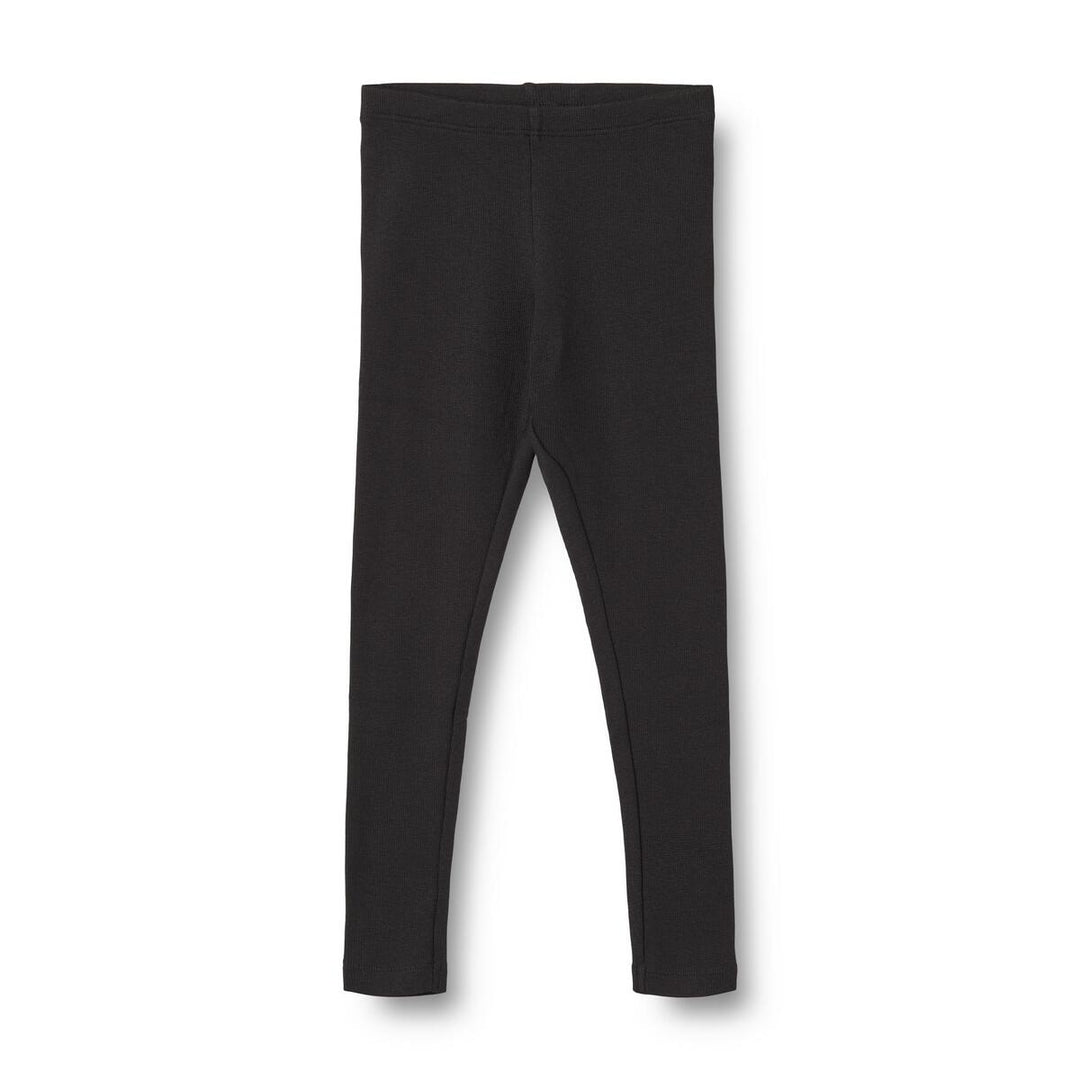 Wheat Organic Rib Leggings - Black