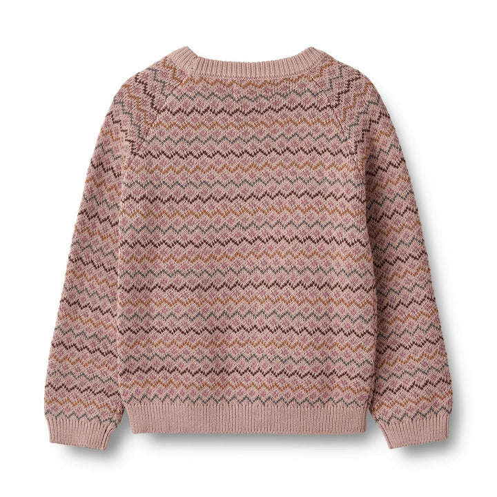 Wheat Organic Jacquard Pullover Nanna