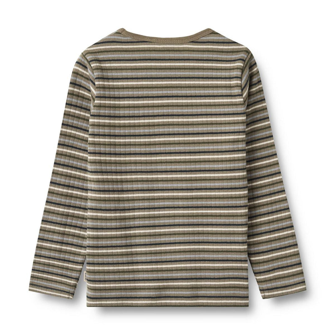 Wheat Stig Organic Striped Tee