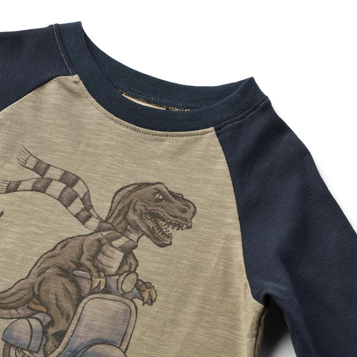 Wheat Organic Dinosaur Torborn Tee