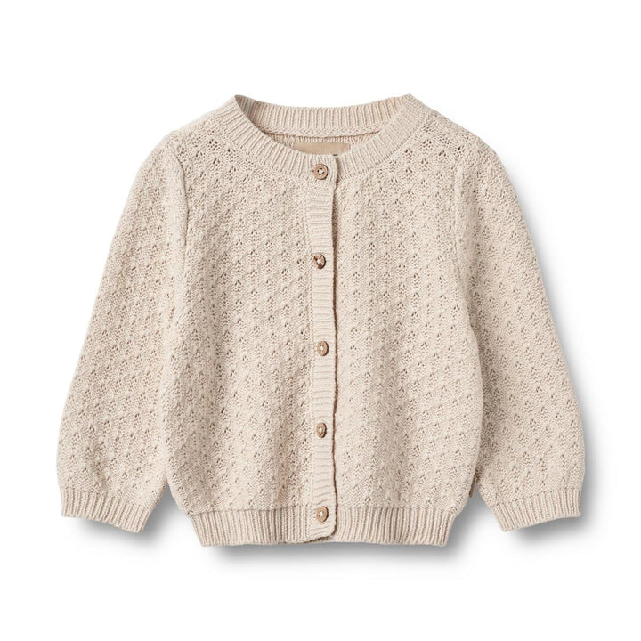 Wheat Magnella Organic Knit Cardigan