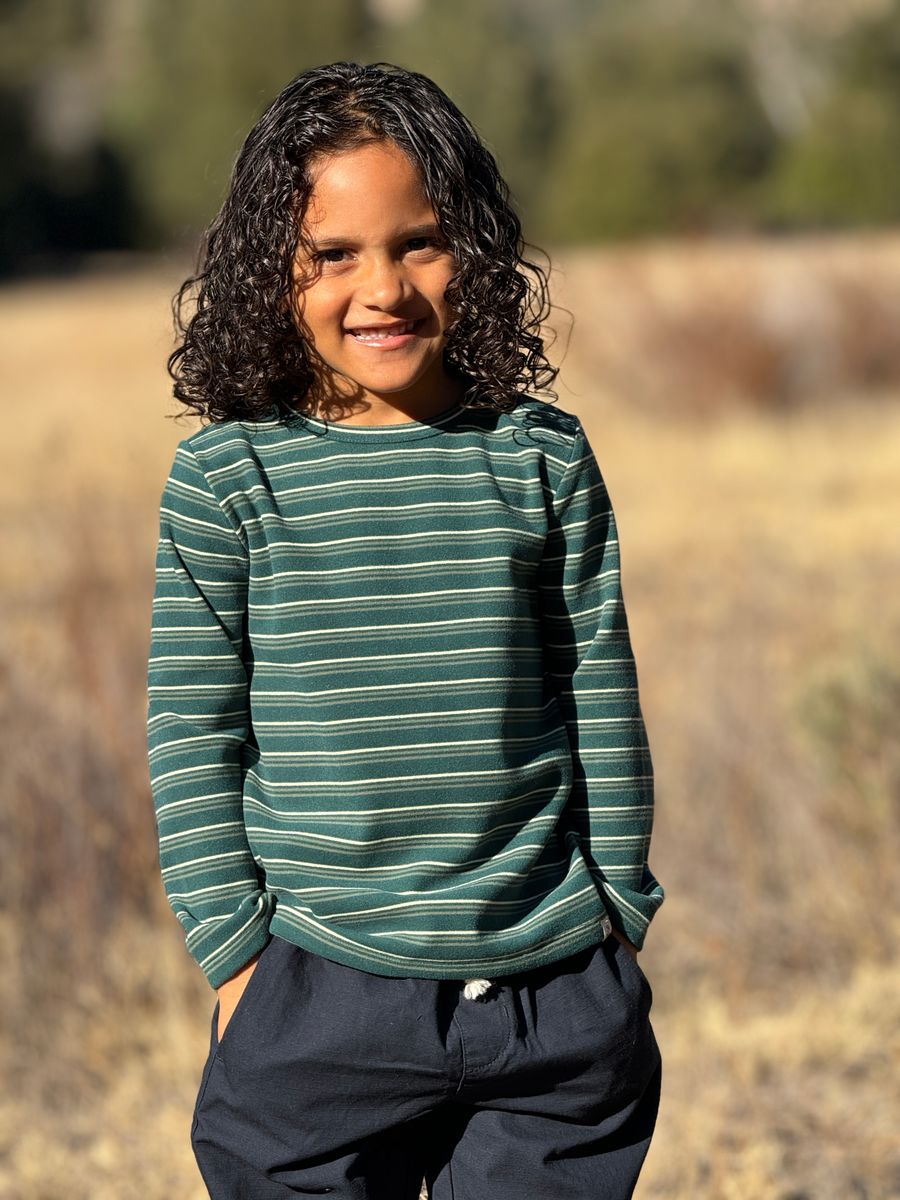 Me & Henry Toby Tee - Forest White