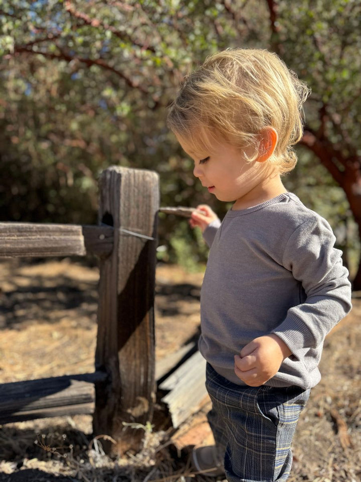 Me & Henry Tarquin Sweatshirt - Grey Cosy