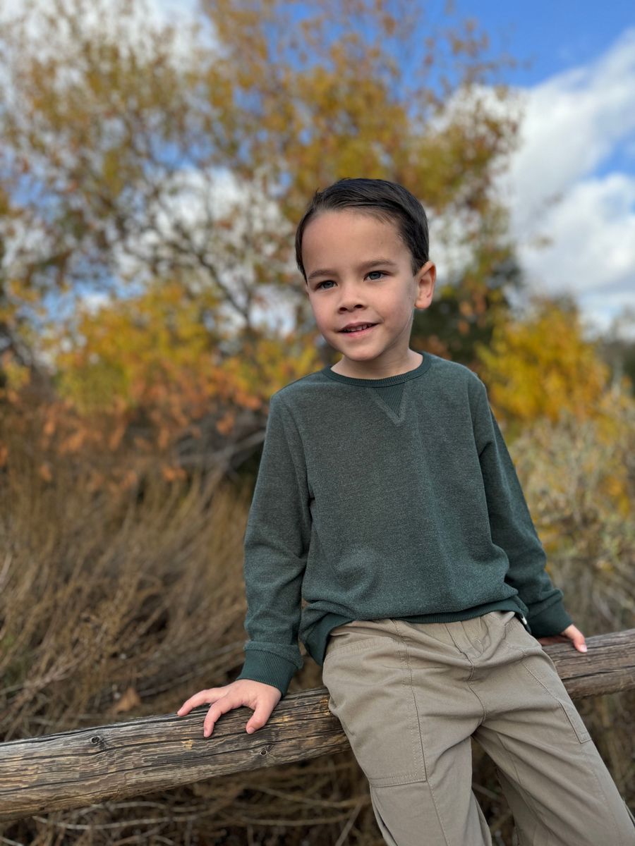 Me & Henry Tarquin Sweatshirt - Forest Cosy