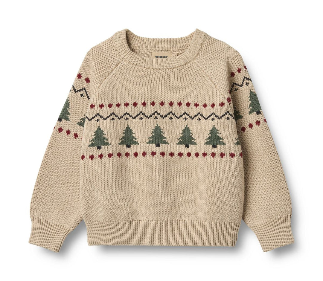 Wheat Balou Jaquard Pullover Sweater