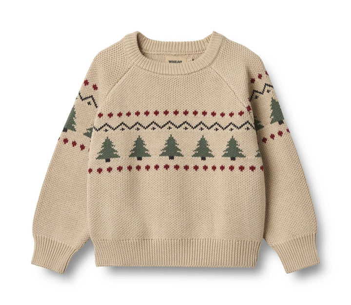 Wheat Balou Jaquard Pullover Sweater