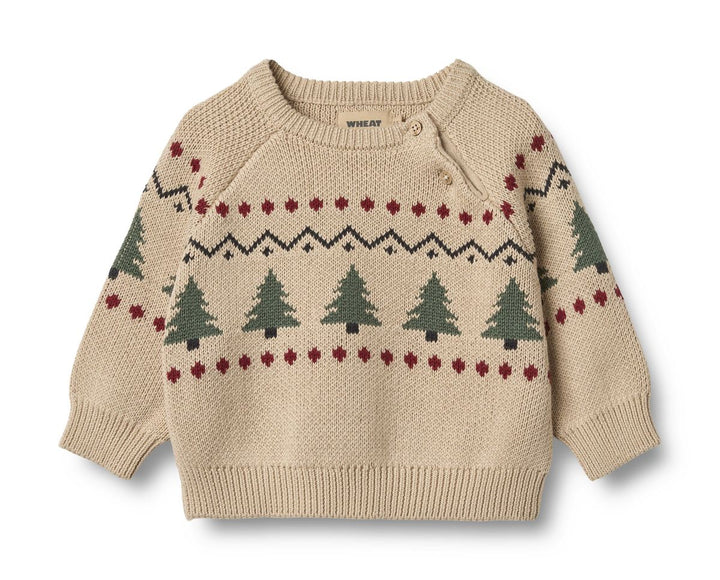 Wheat Balou Jaquard Pullover Sweater
