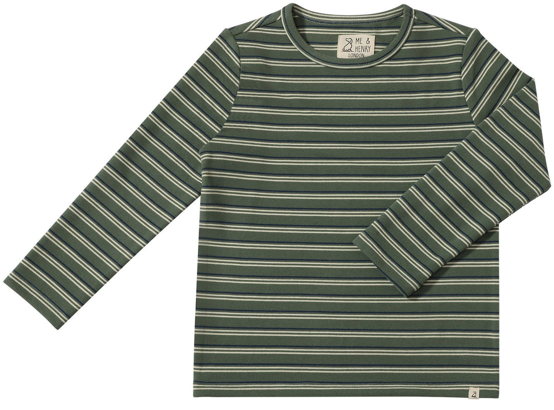 Me & Henry Toby Tee - Forest White