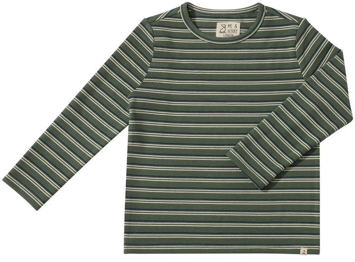 Me & Henry Toby Tee - Forest White