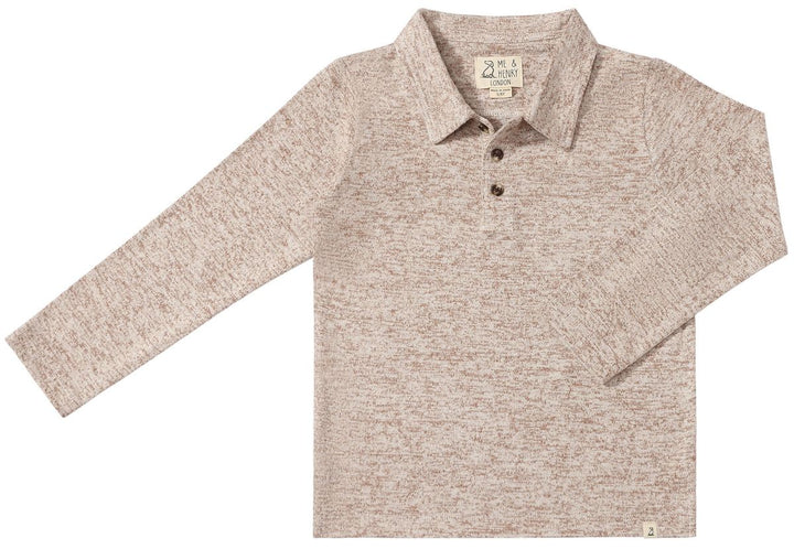 Me & Henry Spencer Polo - Heathered Beige