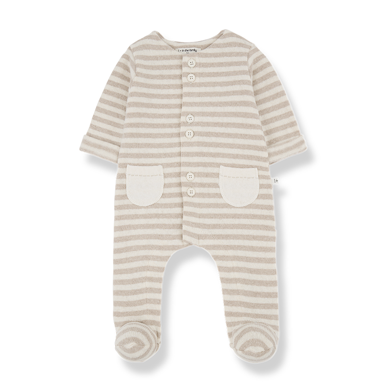 1+ In The Family Milo Jumpsuit - Beige