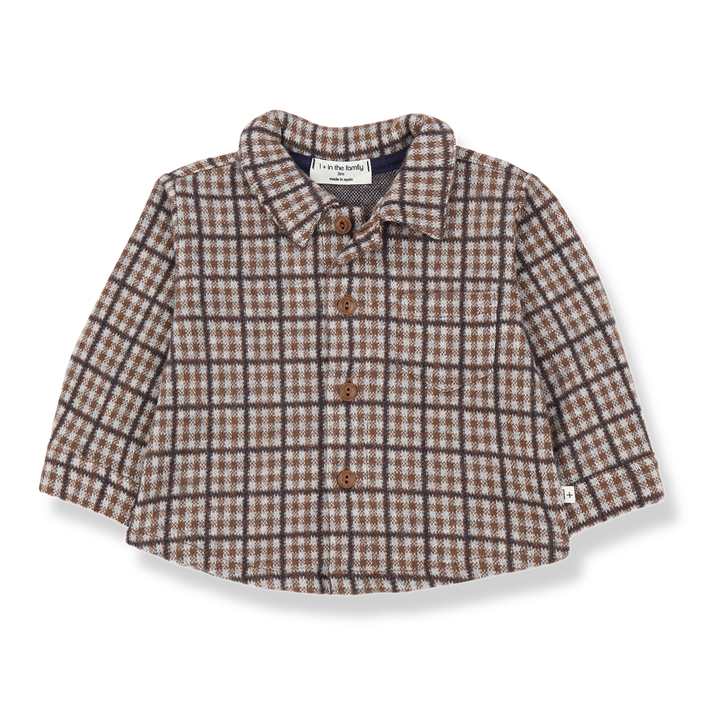 1+ In The Family Conrad Shirt - Castagna