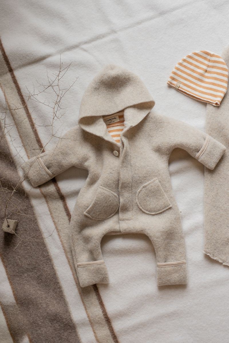 1+ In The Family Bjorn Polar Suit - Beige