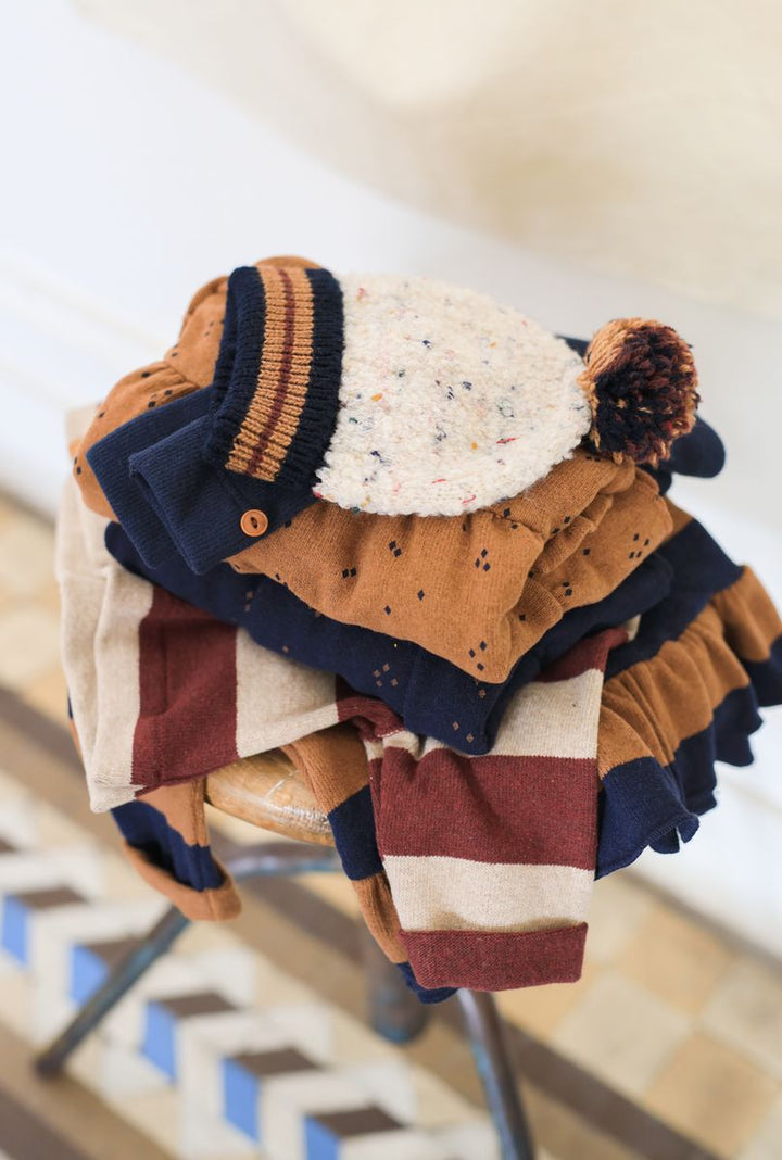 1+ In The Family Beanie - Rice