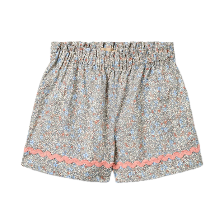 Wheat Shorts Lace Silja - Air Blue Flowers