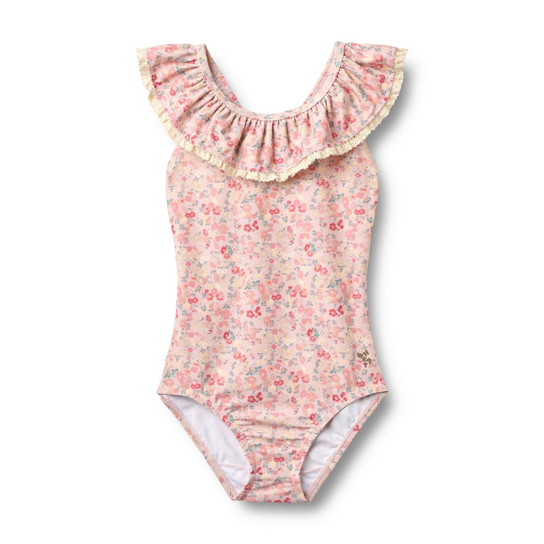 Wheat Swimsuit Doris - Powder Flowers And Seashells
