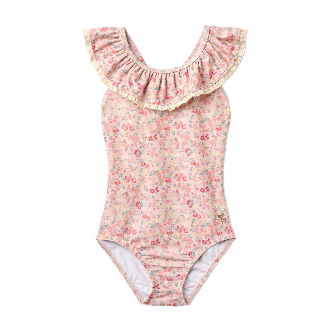 Wheat Swimsuit Doris - Powder Flowers And Seashells
