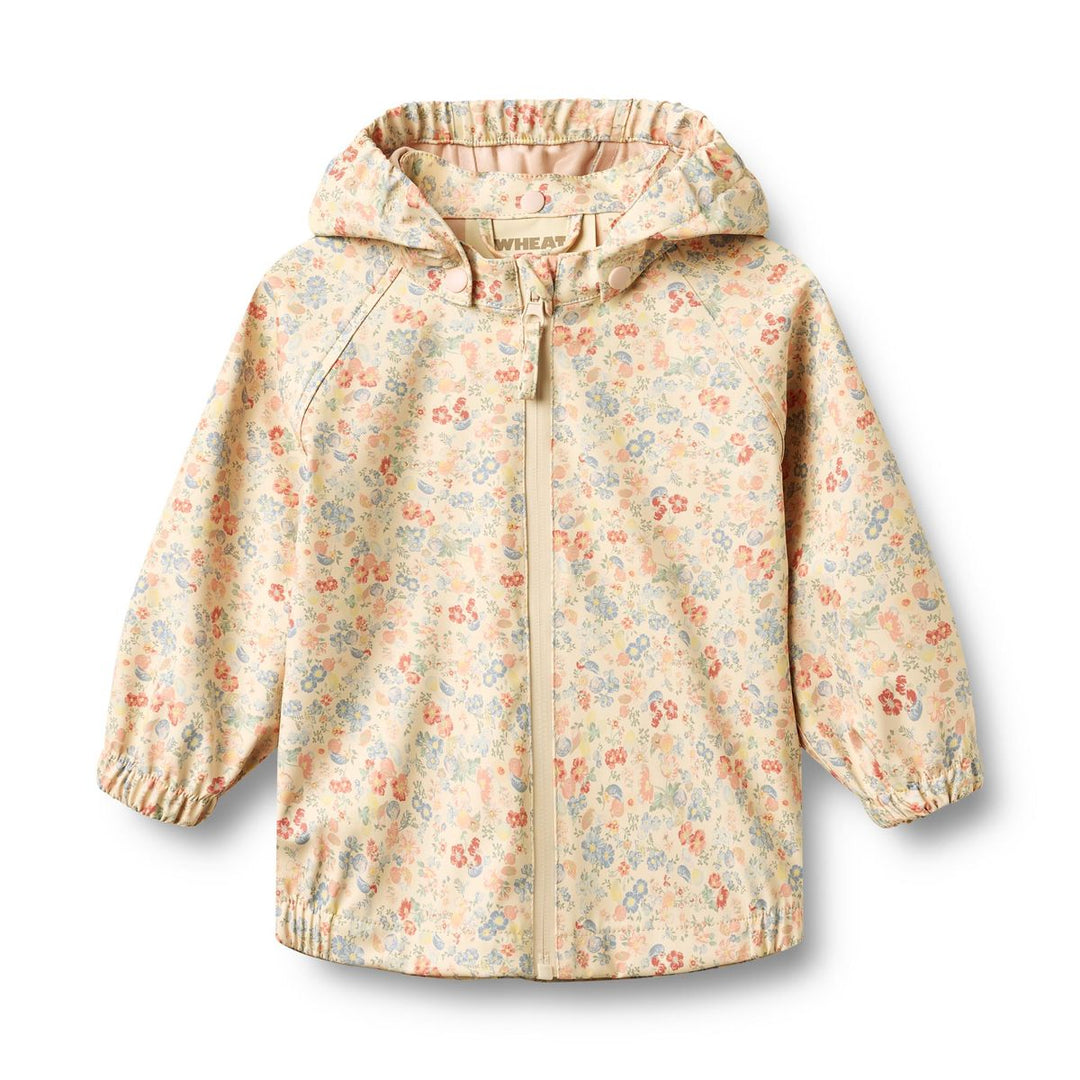 Wheat Rainwear Chardy Jacket - Flowers And Seashells
