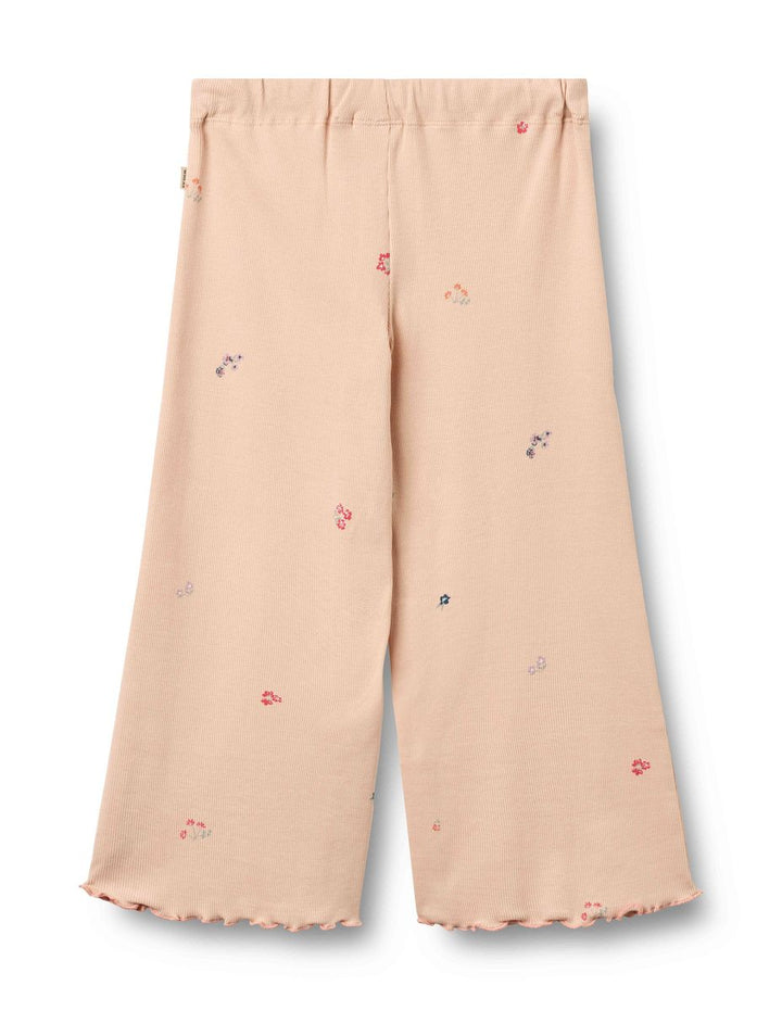 Wheat Jersey Pants Ela - Rose Flowers
