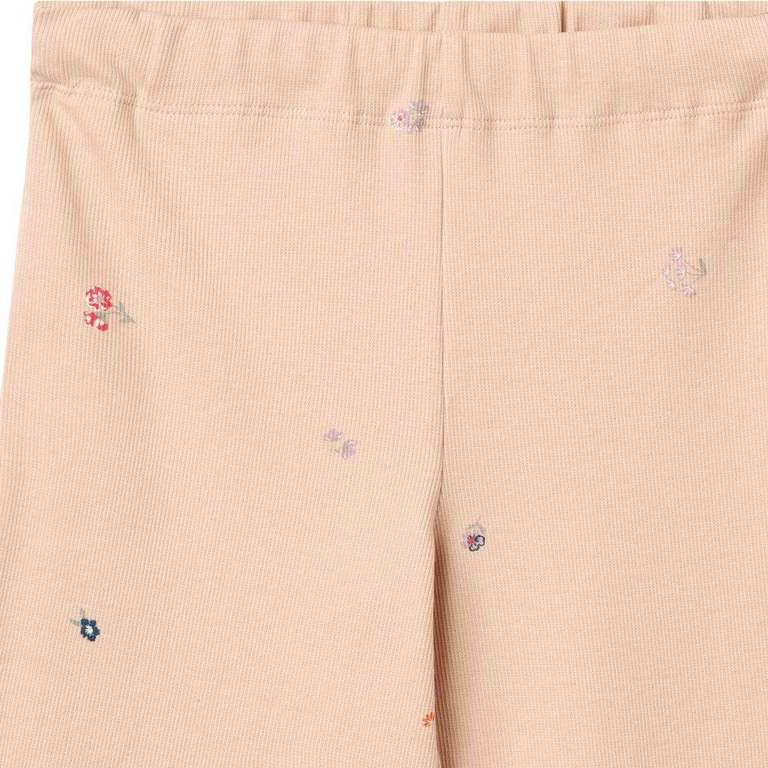Wheat Jersey Pants Ela - Rose Flowers
