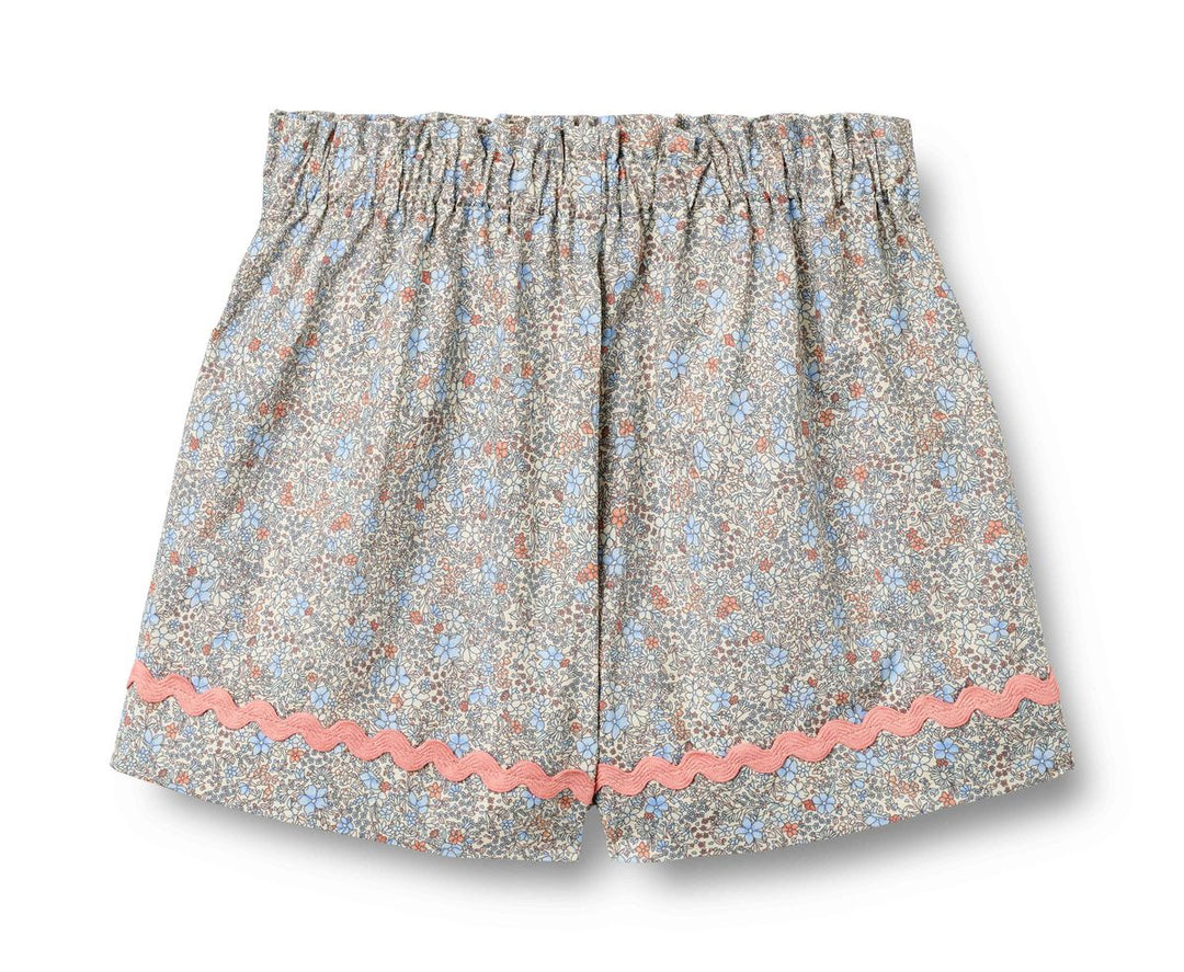 Wheat Shorts Lace Silja - Air Blue Flowers