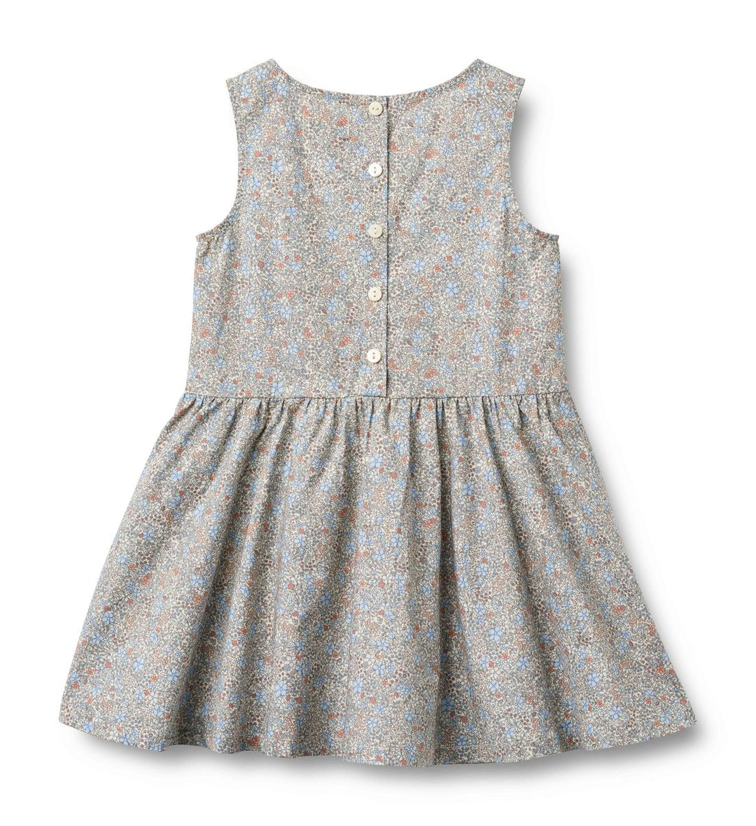 Wheat Dress Hella - Air Blue Flowers