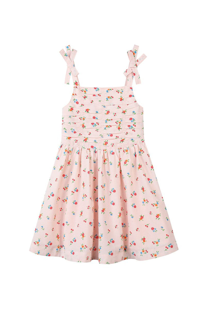 Vignette Wynnonna Dress - Pink Gingham Floral