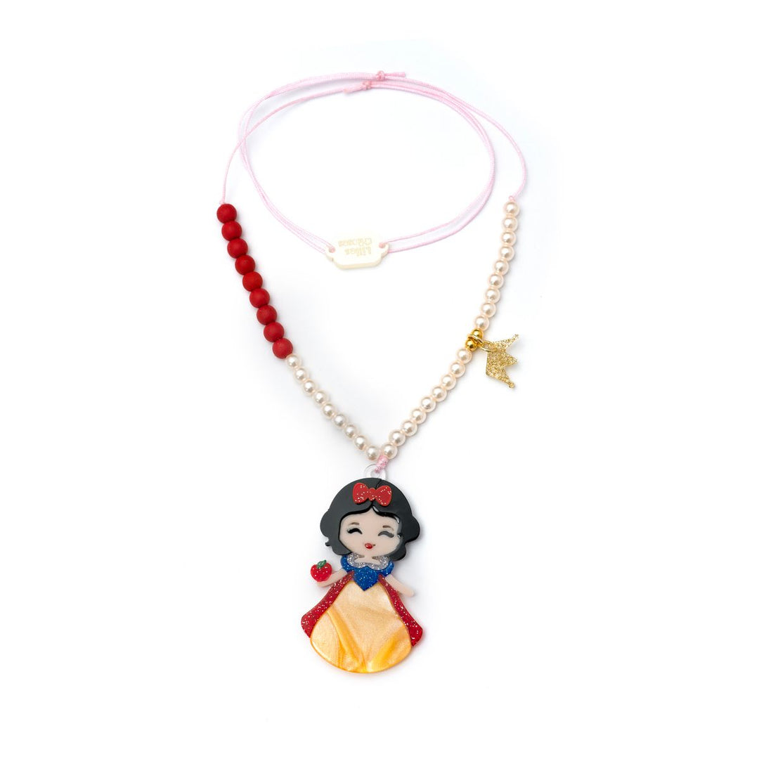 Lilies & Roses Cute Doll Vibrant Dress Necklace