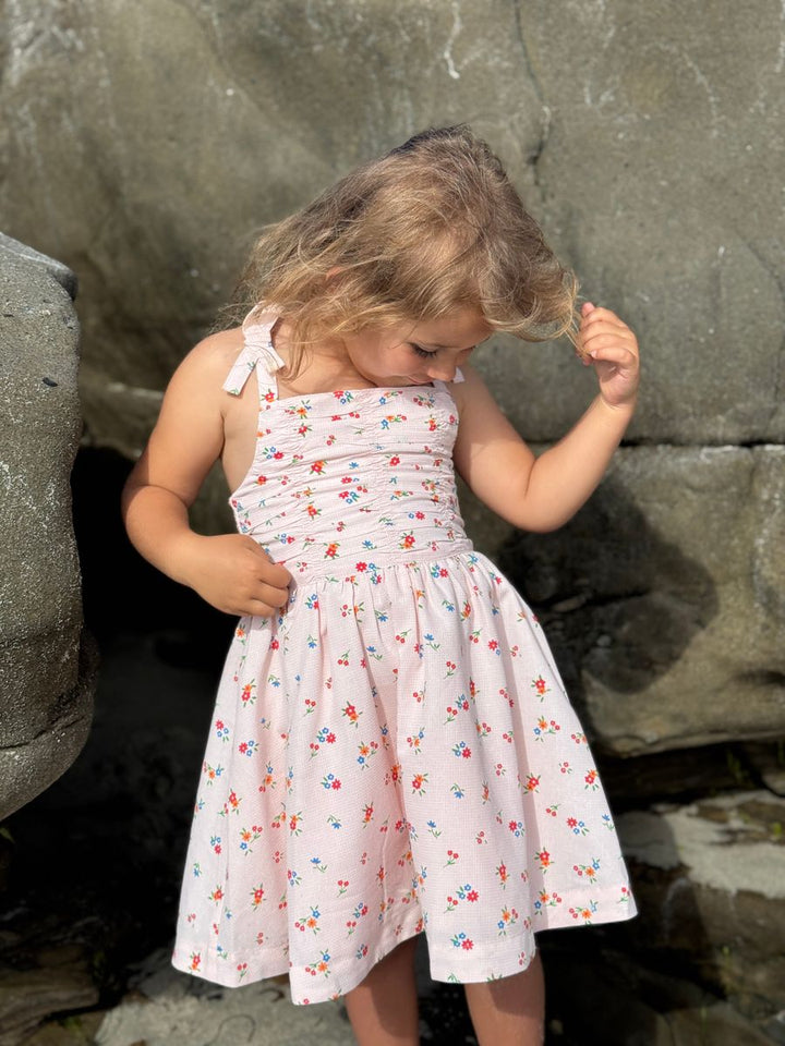 Vignette Wynnonna Dress - Pink Gingham Floral
