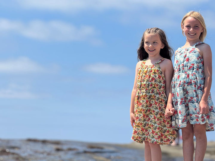 Vignette Sloane Dress - Hawaiian Waves