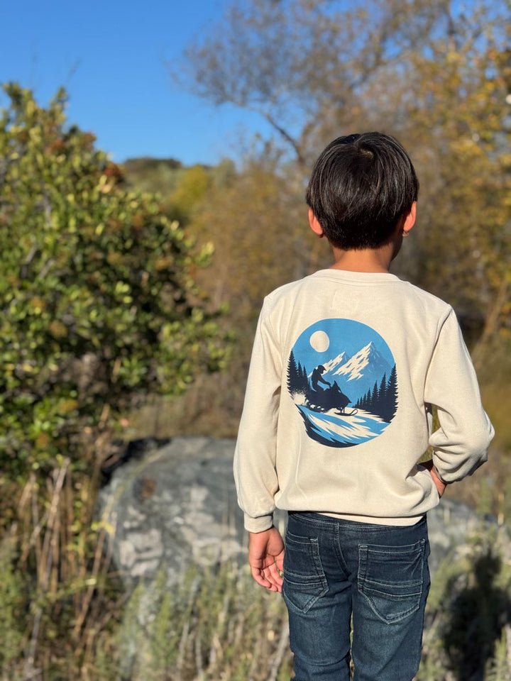 Me & Henry Skidoo Backprint Sweatshirt