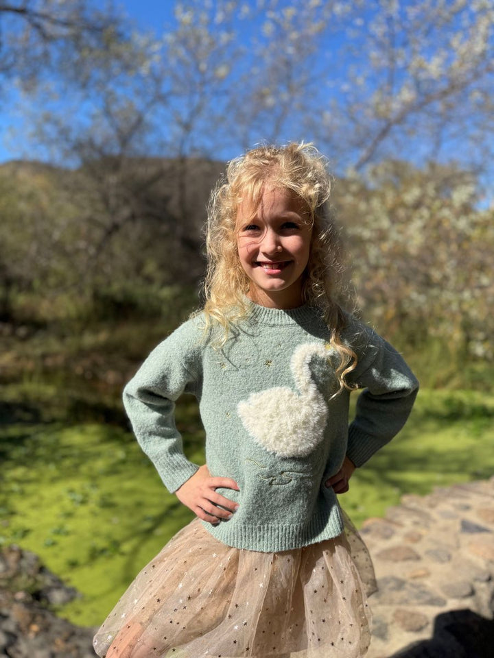Vignette Nova Swan Sweater -