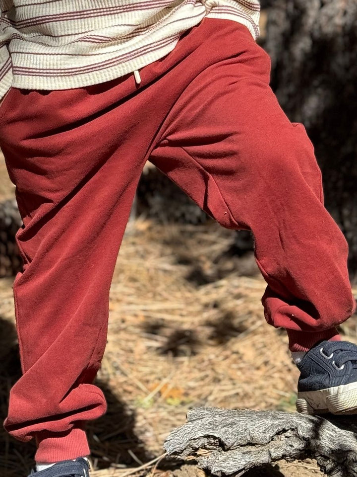 Me & Henry Comfy Joggers - Burgandy