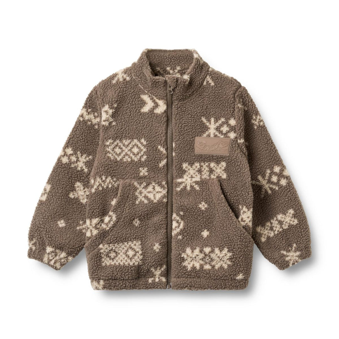 Wheat Fleece Jacket Helge