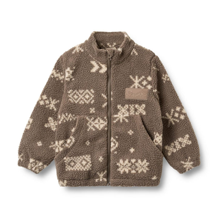 Wheat Fleece Jacket Helge